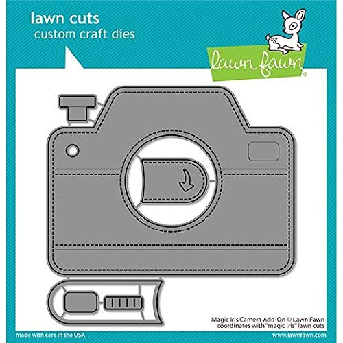 lawnfawn Lawnfawn Lawn Cuts Custom Craft die-magic Iris Camera add-on