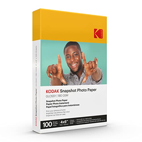 كوداك Kodak Photo Paper Gloss 4 X 6 Snapshot 4x6