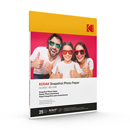 كوداك Kodak Photo Paper Gloss 8.5x11inch