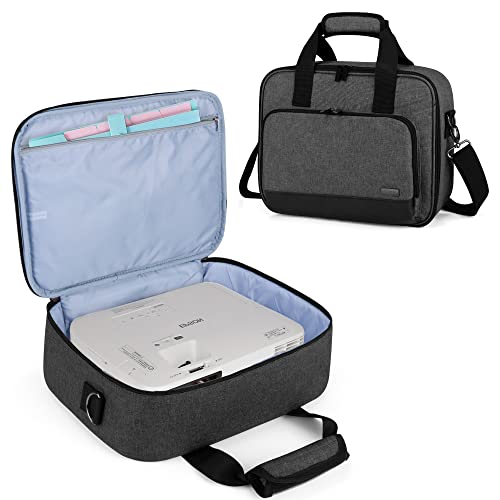 luxja Luxja Projector Bag With Accessories Storage Pockets Medium medium