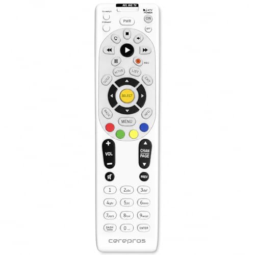 cerepros Cerepros RC64 Remote Control For Directv ir