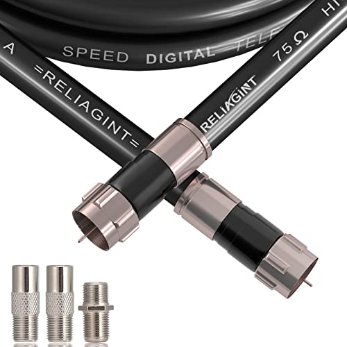 ريليا جينت Reliagint 50ft RG6 Coaxial Cable coaxial 50 FT