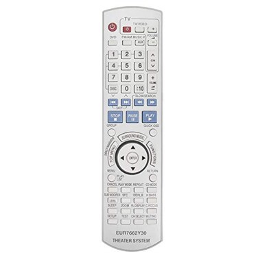 Replace Remote Control EUR7662Y30 Fit for Panasonic Home Theater System