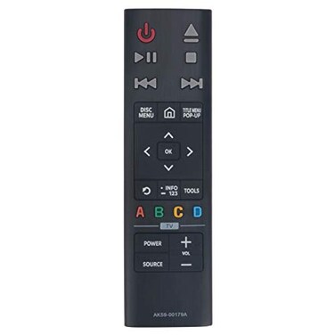 AK59-00179A Replacement Remote Control fit for Samsung Blu-ray Player