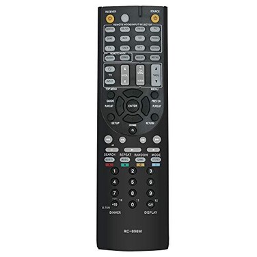 RC-898M Replace Remote Control Compatible with Onkyo AV Receiver TX-NR747
