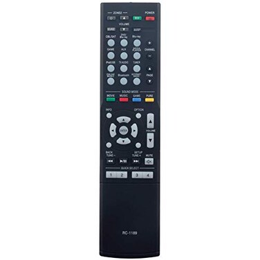 RC1189 RC-1189 Replacement Remote Control for Denon Audio/Video AV Receiver