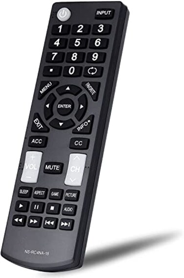Replacement Remote Control Fit for All Insignia LED LCD Smart TVs