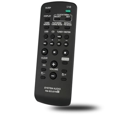 Replacement Remote Control Compatible for Sony HCD-SH2000 SS-EC59 MHC-EX66 MHC-EX900 MHC-EX88 MHC-EX99 Mini HI-FI Component System