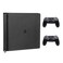 HumanCentric Wall Mount Compatible with PS4 Slim, 2 Controller Bundle, VESA