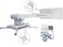 NC Projector Wall Mount with Universal LCD/DLP mounting ,Telescopic Bracket Hanger,22lbs Load Capacity,High-Precision Adjustable:(19.49"-49.21")