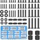 ELIVED VESA TV Hardware Kit, M4/M5/M6/M8 Screws for Up to 80" TVs