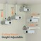 JOY worker Universal Projector Ceiling Mount, Adjustable Wall Bracket Mount