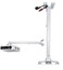 Deselen Projector Ceiling and Wall Mount, Easy Installation Versatile Mount, Universal Max 20 kg, White