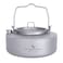 Boundless Voyage Camping 700ml Titanium Kettle with Folding Handle Big Capacity Pot Outdoor Tableware Drinkware Ti3100D