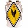 3dRose Caution Chicken Crossing Wine Bag