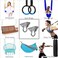 SELEWARE Heavy Duty Swing Hanger Stainless Steel Ceiling Swing Hooks 2 Pack