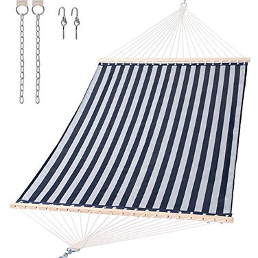 SUNCREAT Hammocks 15 FT Quick Dry Hammock, 450 lbs Capacity, Blue