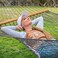 SUNCREAT Polyester Rope Hammock with Strong Spreader bar, Gray