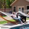 SUNCREAT Portable Double Hammock with Hardwood Spreader Bar, Light Gray