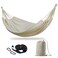 Brazilian Double Hammock with Tree Straps, Extra Large, 450 lbs Capacity