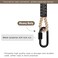 SELEWARE 12ft Hammock Straps, Tree Swing Rope with Carabiner