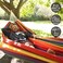 Brazilian Double Hammock with Tree Straps, Extra Large, 450 lbs Capacity