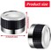 Mudder 4 Pcs Gas Grill Knob BBQ Control Replacement Knobs D Valve Round