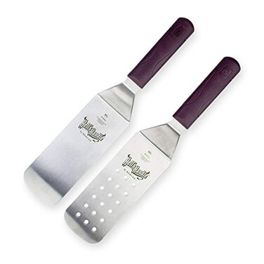 Mercer Culinary Hell's Handle Combo Set: Black, Plastic, Grill Spatula Set, Spatulas, Spatula