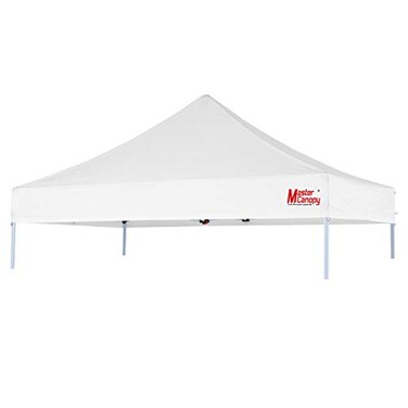 MASTERCANOPY 10x10 Replacement Pop Up Canopy Top for Kingkong Frame White