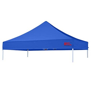 MASTERCANOPY 10x10 Replacement Pop Up Canopy Top for Kingkong Frame Blue