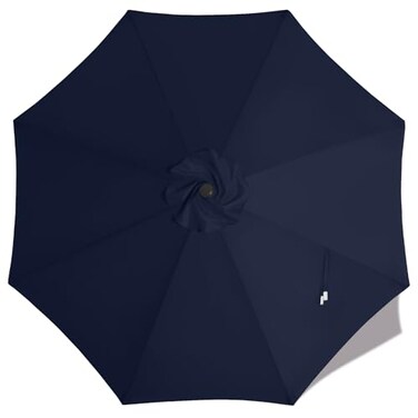 MASTERCANOPY 9 ft Replacement Canopy for 8 Ribs - Navy Blue