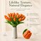 Mandy's 20pcs Artificial Orange Tulips