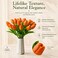Mandy's 20pcs Artificial Orange Tulips