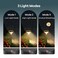 Linkind Solar Lights Outdoor4 Pack, Solar Pathway Lights Warm White