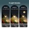 Linkind Solar Lights Outdoor4 Pack, Solar Pathway Lights Warm White