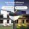 Linkind Solar Pathway Lights 8 Pack, Solar Lights Outdoor Warm White