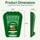 Gardzen Plastic Large Leaf Scoop Hand Rakes
