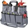Housolution 14Inch Garden Tote Bag, 900D Standable, Gray
