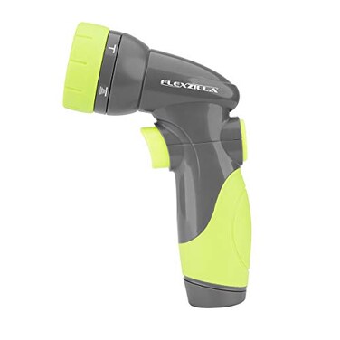 Flexzilla 6-Pattern Adjustable Garden Hose Nozzle Sprayer with Easy to Use on/off toggle &amp; Durable Design