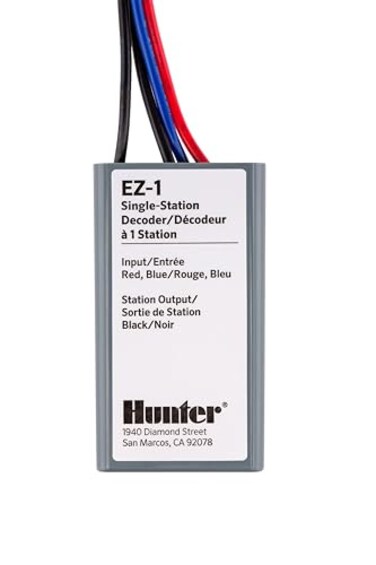Hunter EZ-1 Decoder, Single-Station Irrigation Controller Accessory