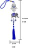 LUCKBOOSTIUM Evil Eye Elephant Hamsa Hand Amulet Pendant, Protection Charm