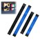 HAIJSEVR 4Pcs Car Trunk Organizer Straps, Elastic Storage(Blue, Black)