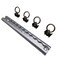 Powersports Tie Down Kit Includes 1Pcs L Track, 4 Pcs Single Stud Fittings