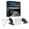 TRQ Front &amp; Rear Ceramic Brake Pads Set Of 2