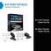 TRQ Front &amp; Rear Ceramic Brake Pads Set Of 2