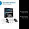 TRQ Front &amp; Rear Ceramic Brake Pads Set Of 2