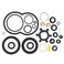 NewYall Brake Hydroboost Seal Repair Kit Replace 2771004