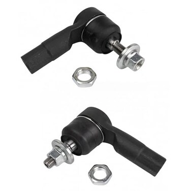 TRQ Outer Driver and Passenger Side Tie Rod Set 2 Piece