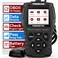 THINKCAR Thinkobd 500 OBD2 Scanner Check Engine Car Code Reader, Full OBD II CAN Diagnostic Scan Tool, Read and Clear Error Codes, Live Data, Vehicle Report, 2.8 Inches Dispaly