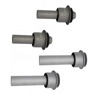 TRQ Front Forward Rearward Subframe Bushing Driver Passenger Kit 4pc Set